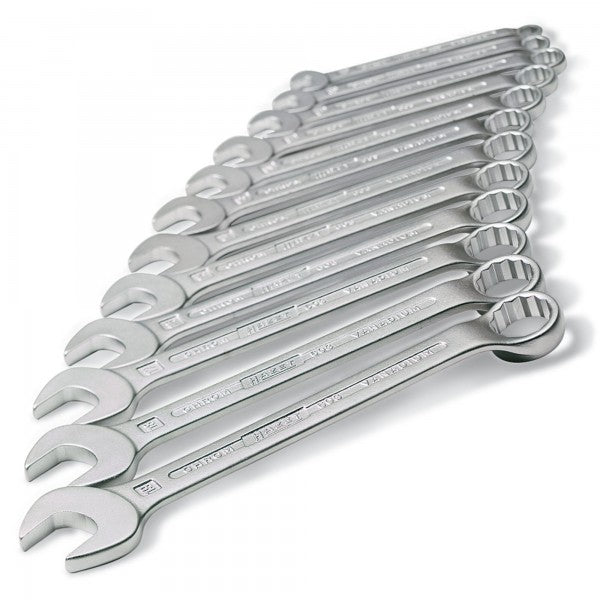 Hazet 17 Pce 12 Point Metric Combination Wrench Set 603/17N