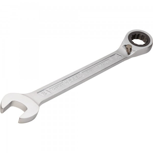 Hazet 6 Pce 12 Point Ratcheting Combination Wrench Set 8-19mm 606N/6