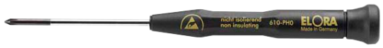 Elora Electronic Screwdriver ESD cross slot 610-PH 00 ESD