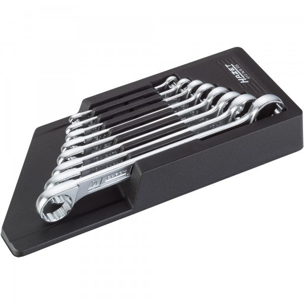Hazet 8 Pce 12 Point Double Box-End Wrench Set 610N/8RS