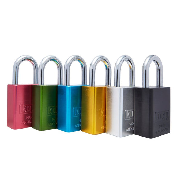 Kasp 140 Aluminium Padlock 38mm Green