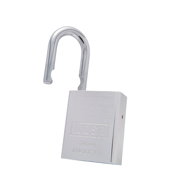 Kasp 140 Aluminium Padlock 38mm Green