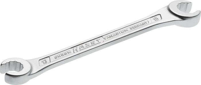 Hazet Double Box-End Wrench Open 612-13X15 Outside 12-Point Profile 13 x 15mm