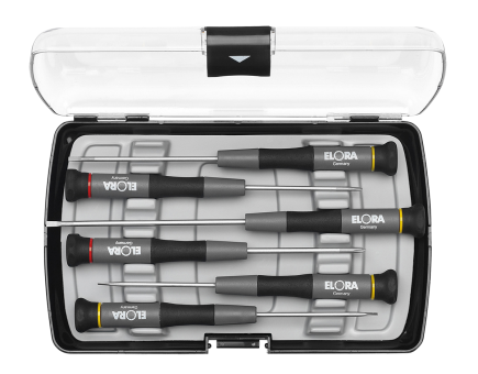 Elora Electronic screwdriver set TORX® 6 Pce 618 S6