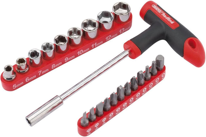Draper T-Bar Socket-Driver Set 22 Piece 68841