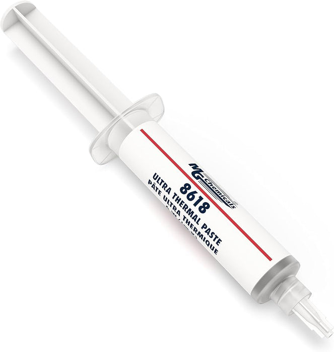 MG Chemicals 8618 Ultra Thermal Paste, 6 W/(m·K) 10ml 20.7g Syringe