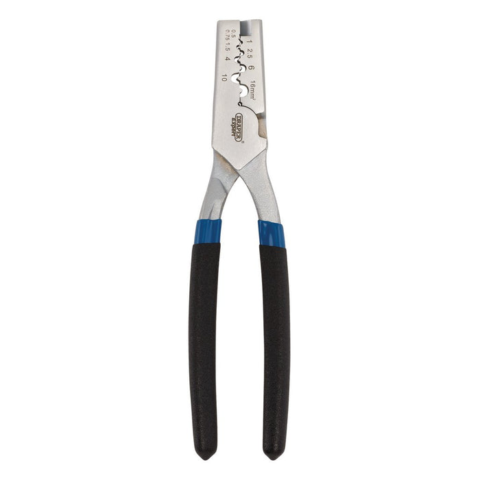 Draper Tools 9 Way Crimping Plier Ferrule Cable Wire Crimping Tool 190mm 62226