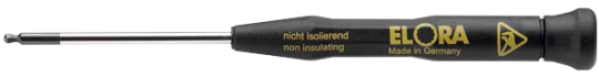 Elora Electronic Ball End Screwdriver ESD 625-KU 2.5 ESD