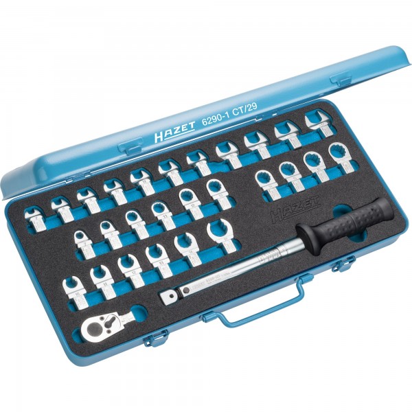 Hazet 29 Pce Torque Tool Set 6290-1CT/29 Insert Square 9 x 12mm