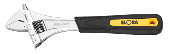Elora Adjustable Wrench XTRA span width 34mm 62-BI 10