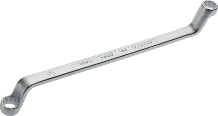 Hazet Double Box-End Wrench 630-10X11 Outside 12-Point Profile 10 x 11mm