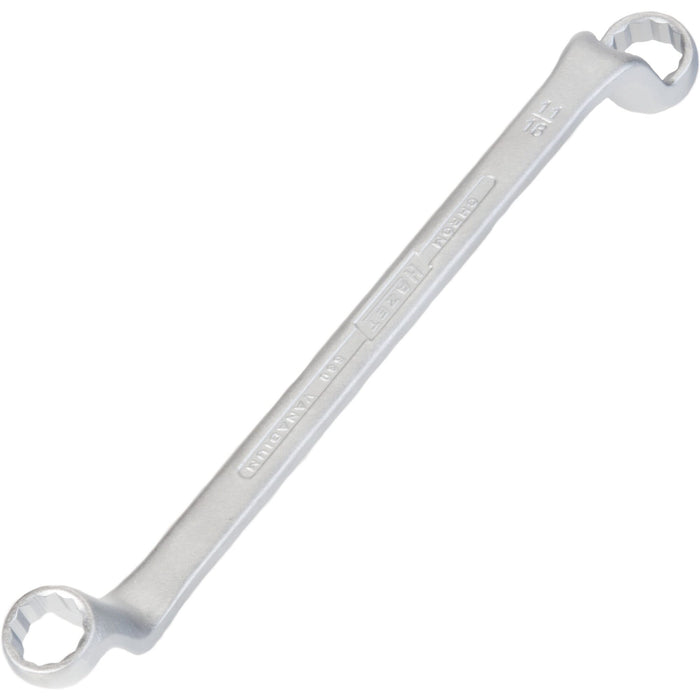 Hazet Double Box-End Wrench 630A-19/32X11/16 Outside 12-Point Profile 19/32 x 11/16in