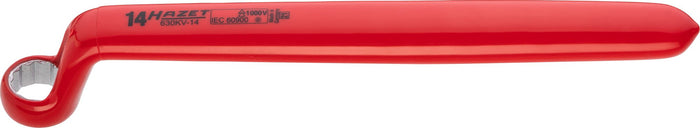 Hazet Single Box-End Wrench VDE 630KV-14 Outside 12-Point Profile 14mm