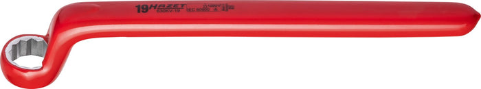 Hazet Single Box-End Wrench VDE 630KV-19 Outside 12-Point Profile 19mm