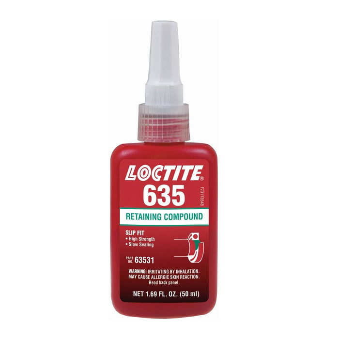 Loctite 635 High Strength Slow Cure Retaining Compound 50ml