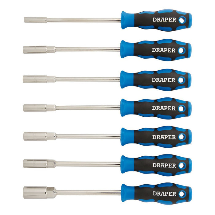 Draper Tools Nut Spinner Set with Soft-Grips, 7 Pce