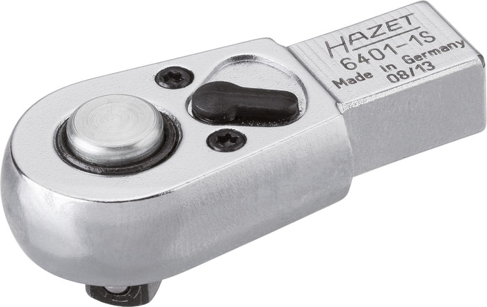 Hazet 1/4in Insert Reversible Ratchet 6401-1S Insert Square 9 x 12mm 