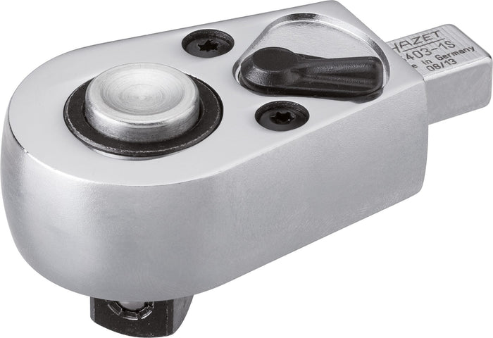 Hazet 1/2in Insert Reversible Ratchet 6403-1S Insert Square 9 x 12mm 