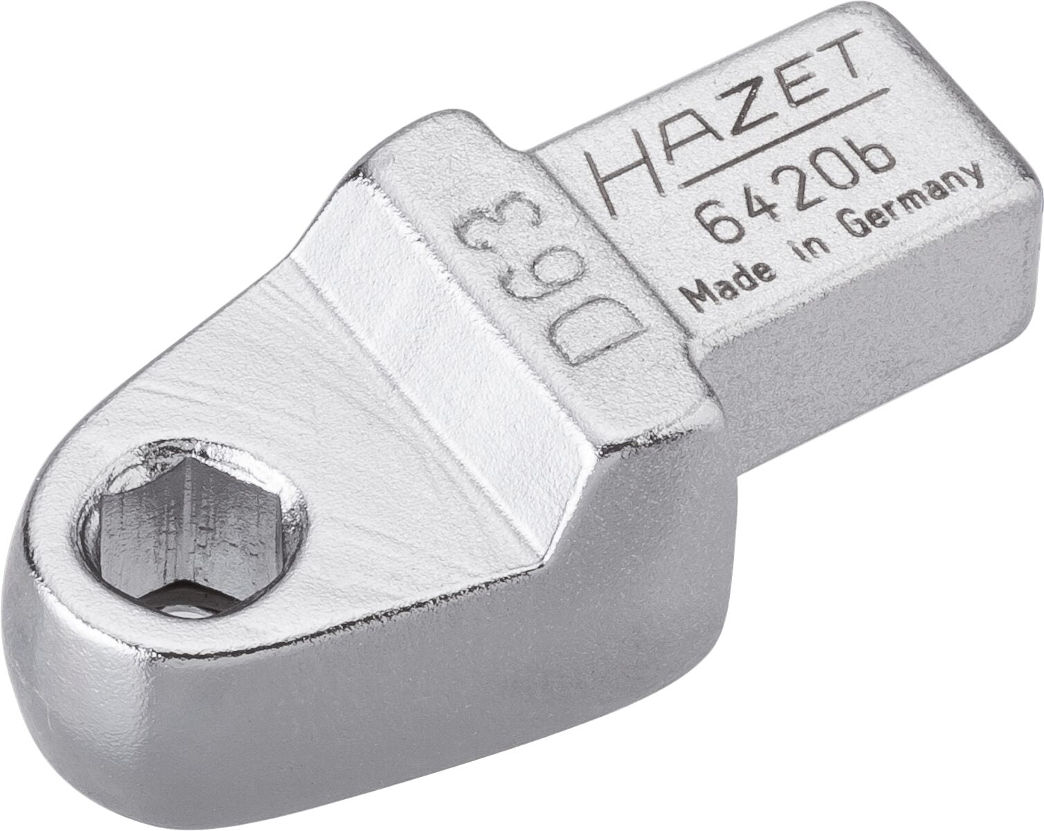 Hazet 1/4in Insert Tool Holder For Bits 6420B Insert Square 9 x 12mm ...