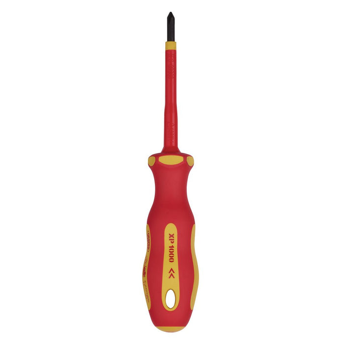 Draper Tools XP1000® VDE Cross Slot Screwdriver No.1x80mm 64429