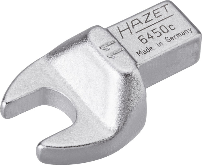 Hazet Insert Open-End Wrench 6450C-11 Insert Square 9 x 12mm Outside Hexagon Profile 11mm
