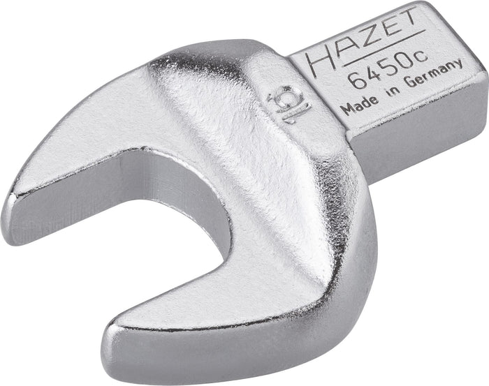 Hazet Insert Open-End Wrench 6450C-16 Insert Square 9 x 12mm Outside Hexagon Profile 16mm