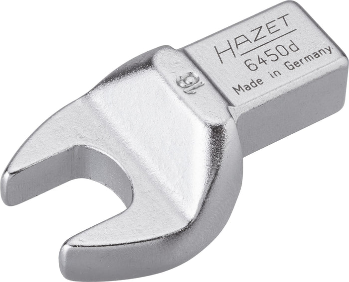 Hazet Insert Open-End Wrench 6450D-16 Insert Square 14 x 18mm Outside Hexagon Profile 16mm