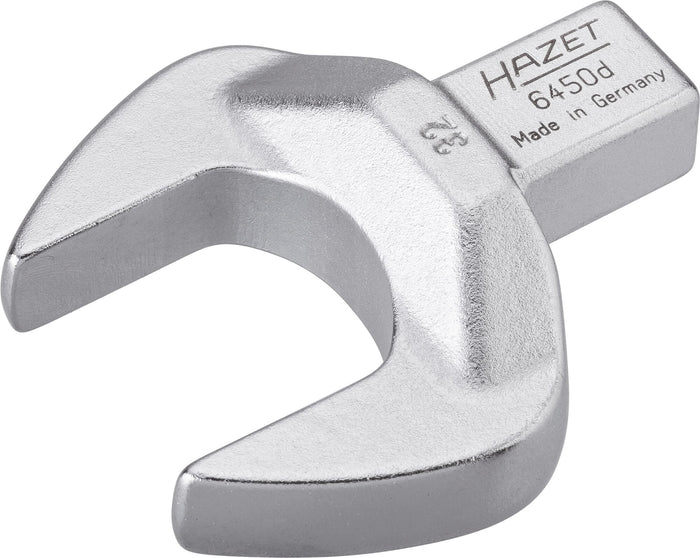 Hazet Insert Open-End Wrench 6450D-32 Insert Square 14 x 18mm Outside Hexagon Profile 32mm