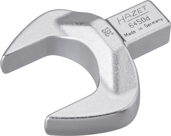 Hazet Insert Open-End Wrench 6450D-36 Insert Square 14 x 18mm Outside Hexagon Profile 36mm