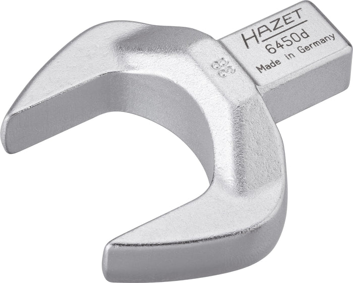 Hazet Insert Open-End Wrench 6450D-38 Insert Square 14 x 18mm Outside Hexagon Profile 38mm