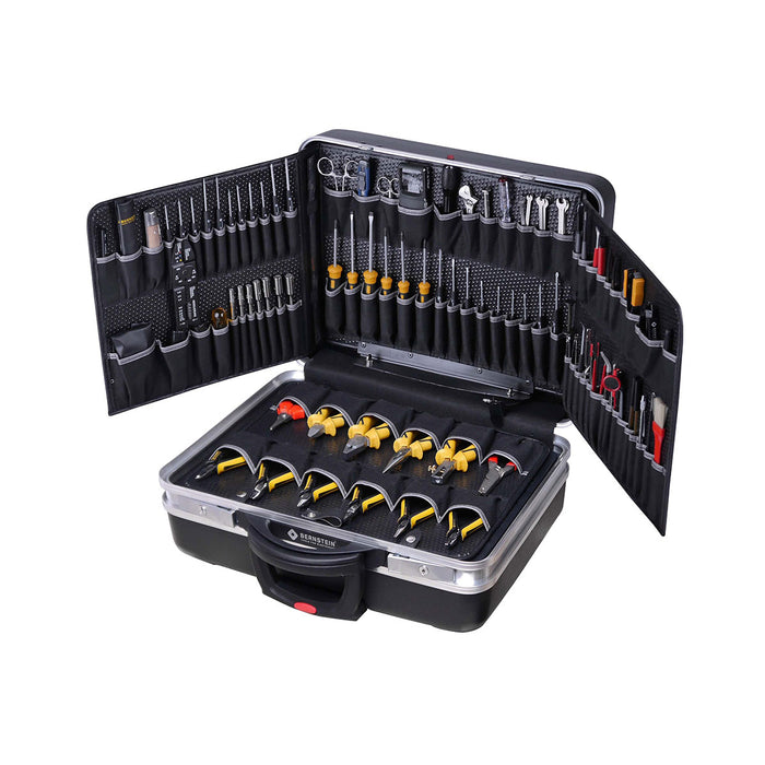 Bernstein BOSS Electronic Service Case with Tool Set 470 x 360 x 210mm 110 Piece Rollable