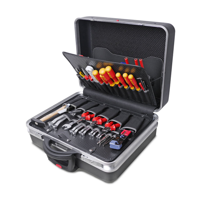 Bernstein TELECOM Service Case with 115 Piece Tool Set 470 x 360 x 210mm Rollable