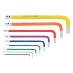 Draper Tools Expert Metric Hexagon and Ball End Key Set Colour Coded 9 Piece 66132