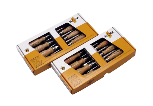 Elora Screwdriver set plain and cross slot 7 Pce 670 S7-K