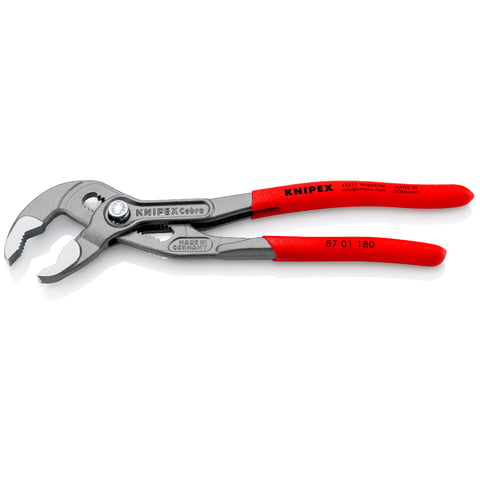 Knipex 87 01 180 SB Cobra High-Tech Water Pump Pliers 180mm