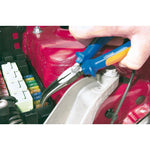 Draper Tools Expert Heavy Duty Soft Grip Bent Nose Pliers 200mm 68889