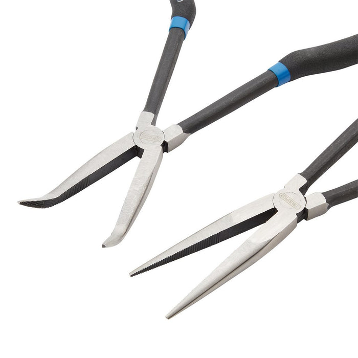 Draper Tools Long Reach Long Nose Pliers Set 2 Piece 69287
