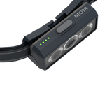 Ledlenser NEO9R 1200lm Xtreme Twin LED Fusion Beam Rechargeable Running Headlamp Grey