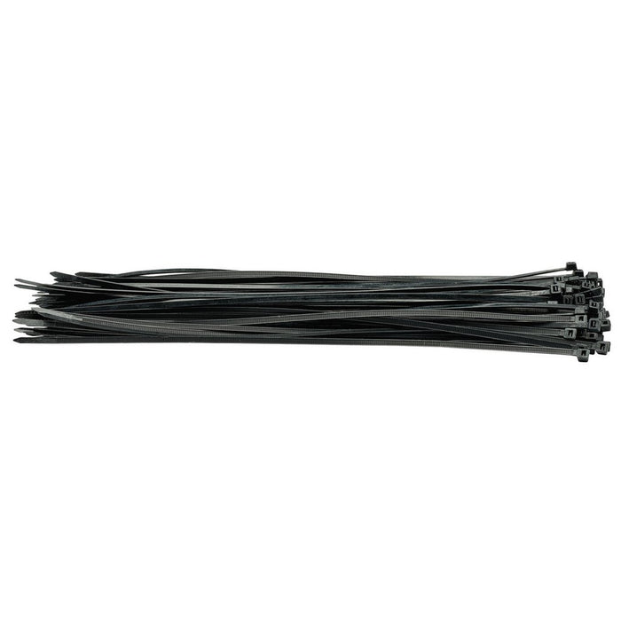 Draper Cable Ties 4.8 x 400mm Black, 100pk