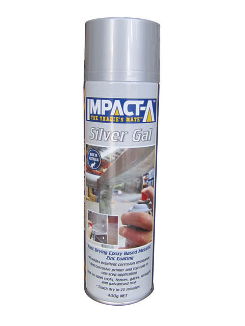 Impact-A Silver Gal Aerosol Anti-Corrosive Paint