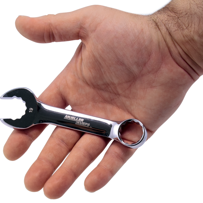 Mueller 711 100 Combination Spanner Kit, 10 Pce (Extra Short)