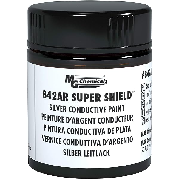MG Chemicals Super Shield Silver Conductive Paint 12ml Jar