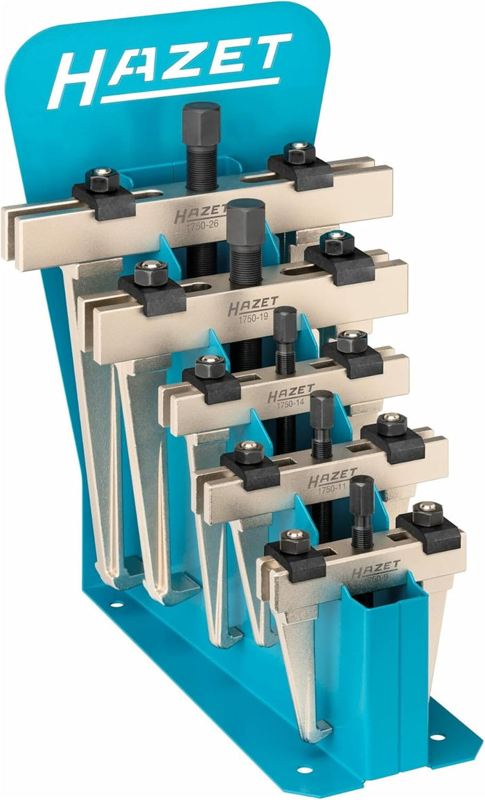 Hazet Quick-Clamping Puller Set 2-Arm 5 Piece 1750/5