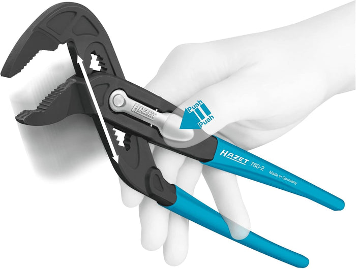 Hazet Grip Pliers Wrenches and Universal Pliers Set 2 Piece 760/2