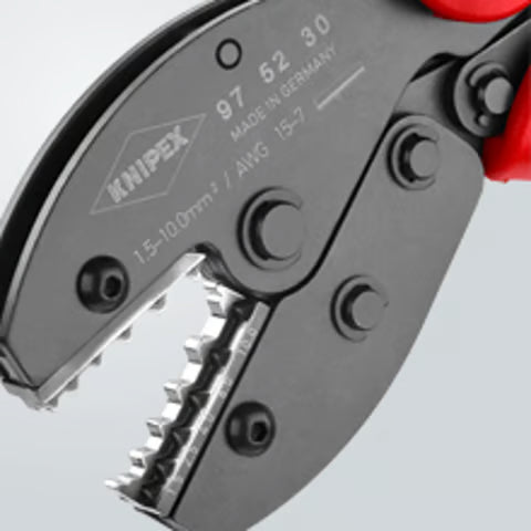 Knipex 97 52 30 Crimp Lever Pliers PreciForce