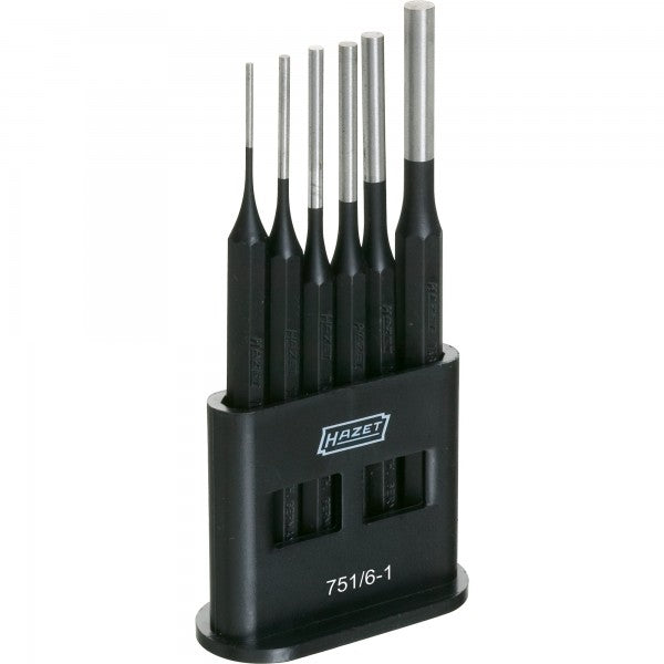 Hazet 6 Pce Drift Pin Set 751/6-1