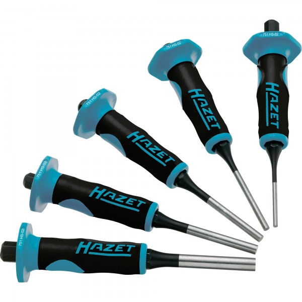 Hazet 5 Pce Drift Pin Set 751Hs/5 150mm