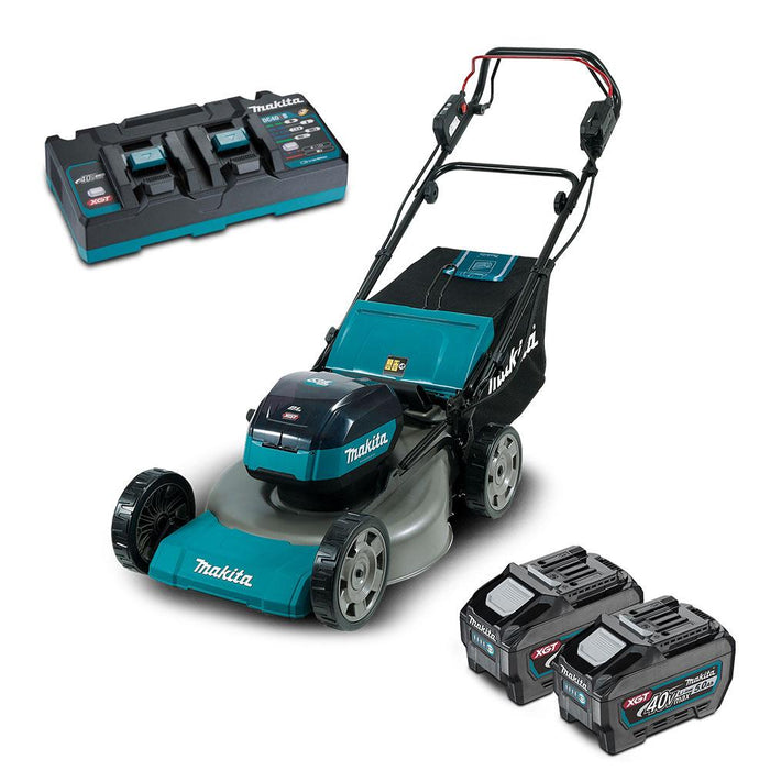 Makita 40V Max Brushless 530mm Lawn Mower Kit LM002GL201