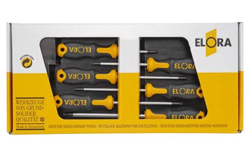 Elora Screwdriver Set TORX® 6 Pce 761STTX-6K-2