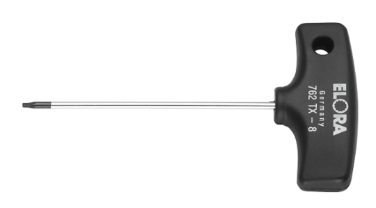 Elora TORX®-Key with T-Handle 762TX-6mm